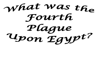 What was the
Fourth Plague
Upon Egypt?
